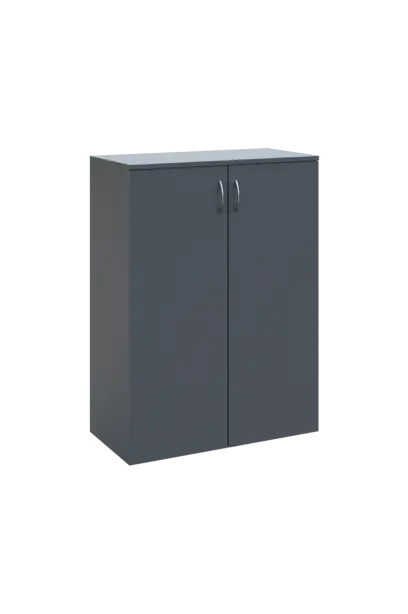 N 3 - 8D kancelářská skříň, 2-dveřová, 1100x800x400, antracit